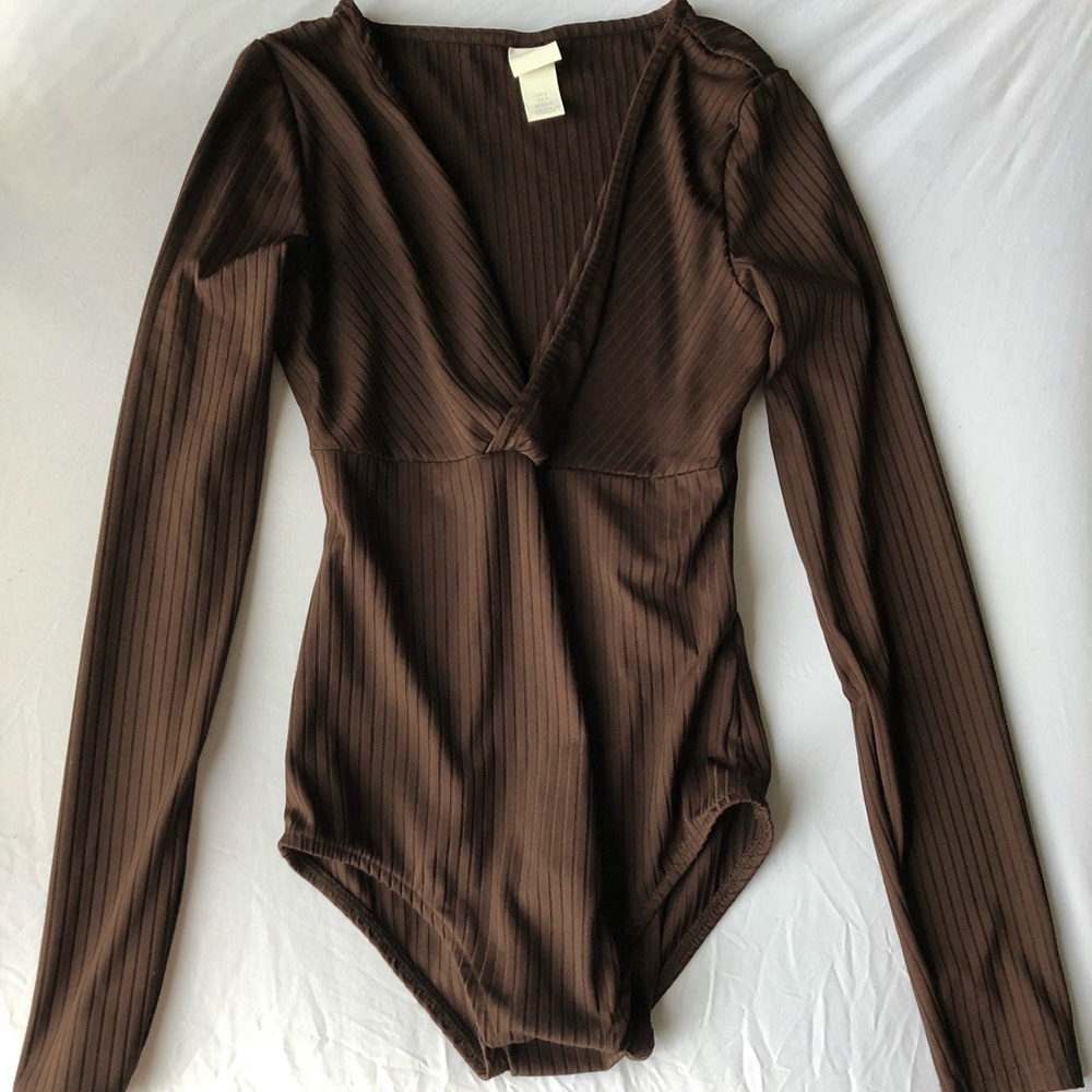 Brown bodysuit